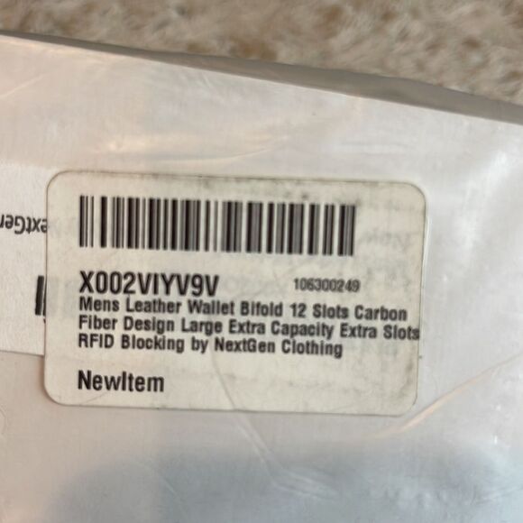 NEW RFID blocking large mens wallet - Picture 6 of 6